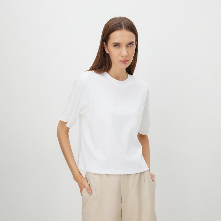 

Футболка женская Maison David ANITTA белая XL, Белый, ANITTA