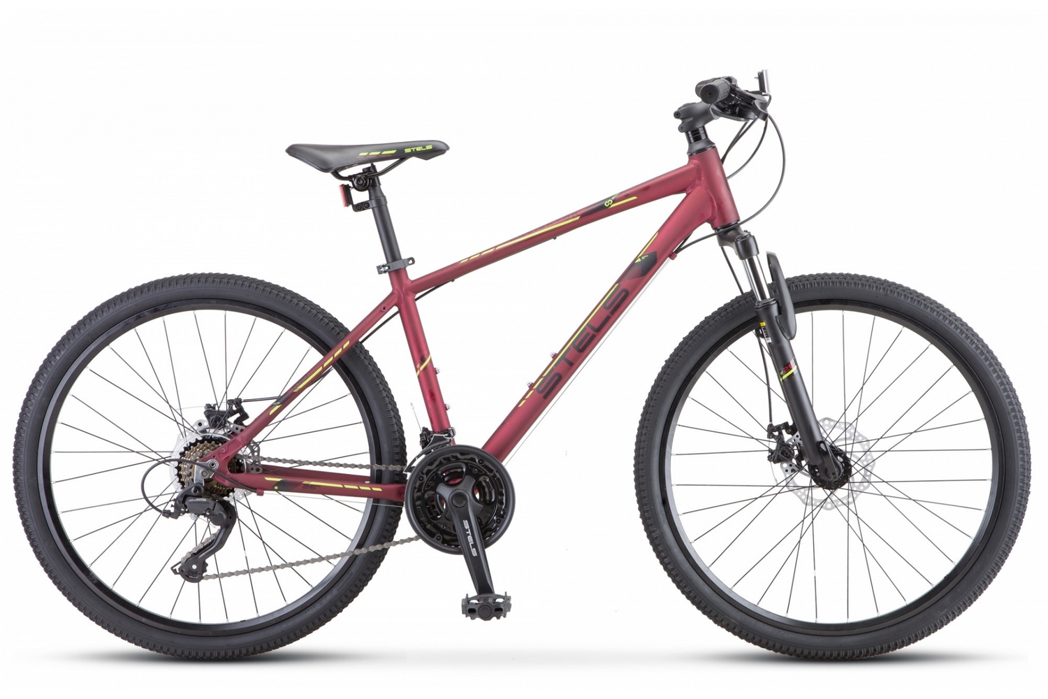Горный MTB велосипед STELS Navigator 590 MD 26 K010 LU089777 LU094325 рама 18 2090000₽