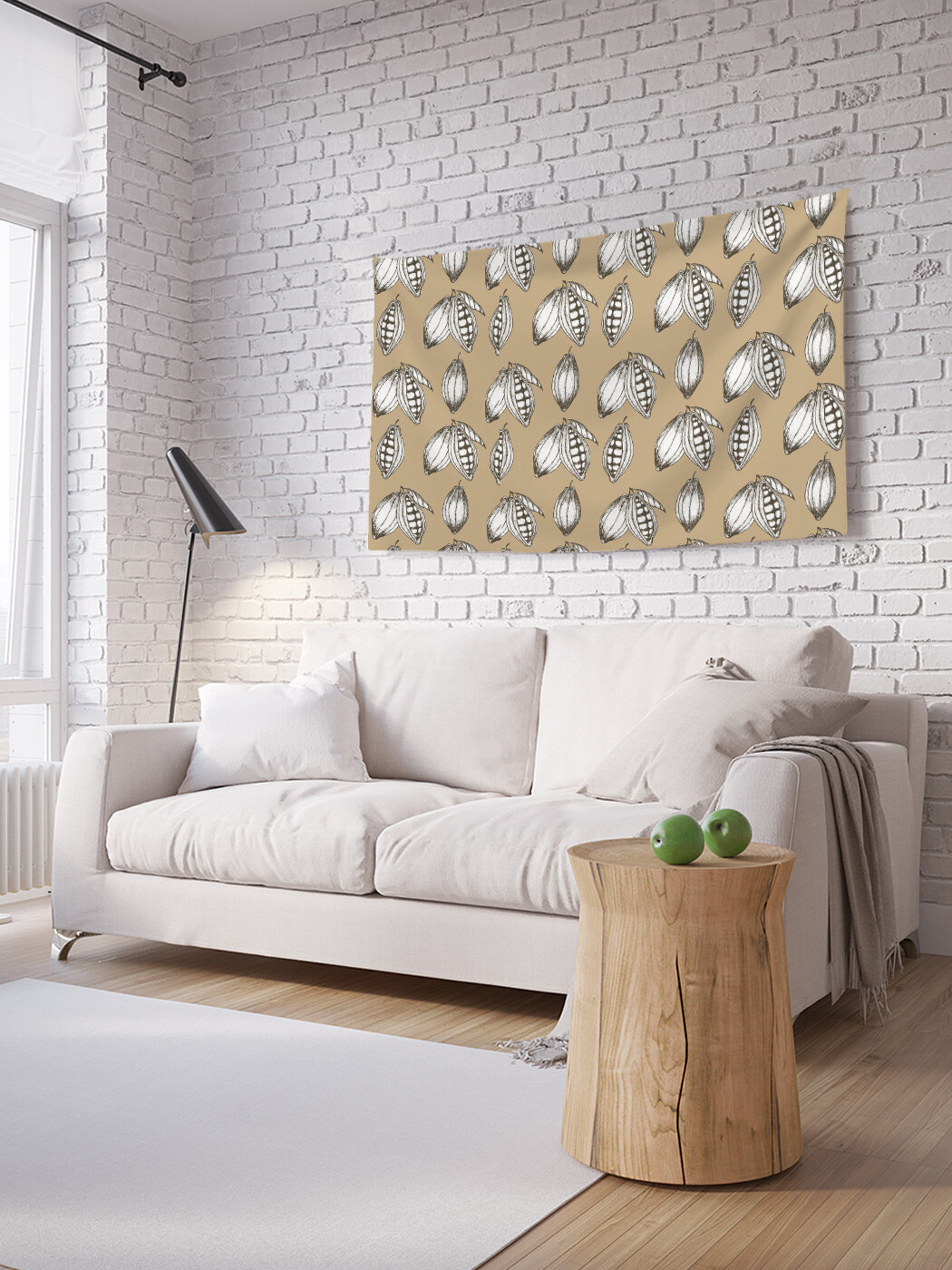 

Горизонтальное фотопанно JoyArty Графическое какао, из ткани, 100х150 см