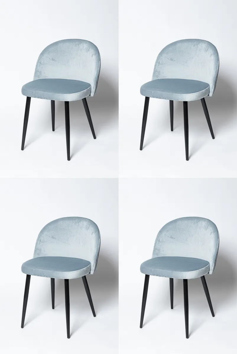 

Стул La Room UDC-7003 (G062-81) UDC-7003,(G062-81),4, голубой, UDC-7003