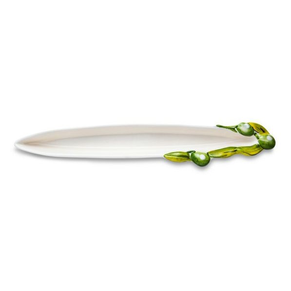 

Блюдо сервировочное овальное для оливок Edelweiss Оливки 27 х 4 х 3 см