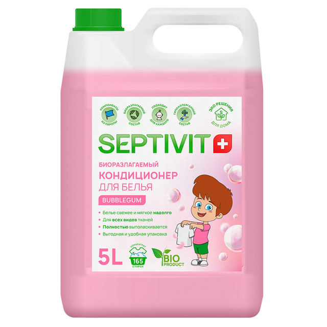 

Кондиционер Bubble Gum Septivit Premium 5 л