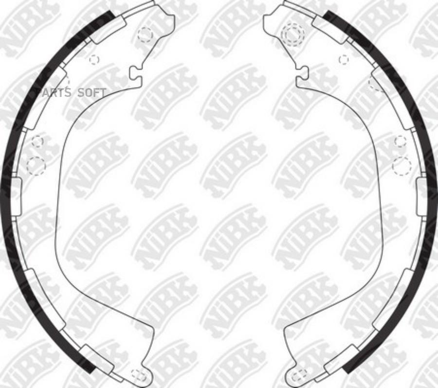 

Тормозные колодки NiBK FN1189