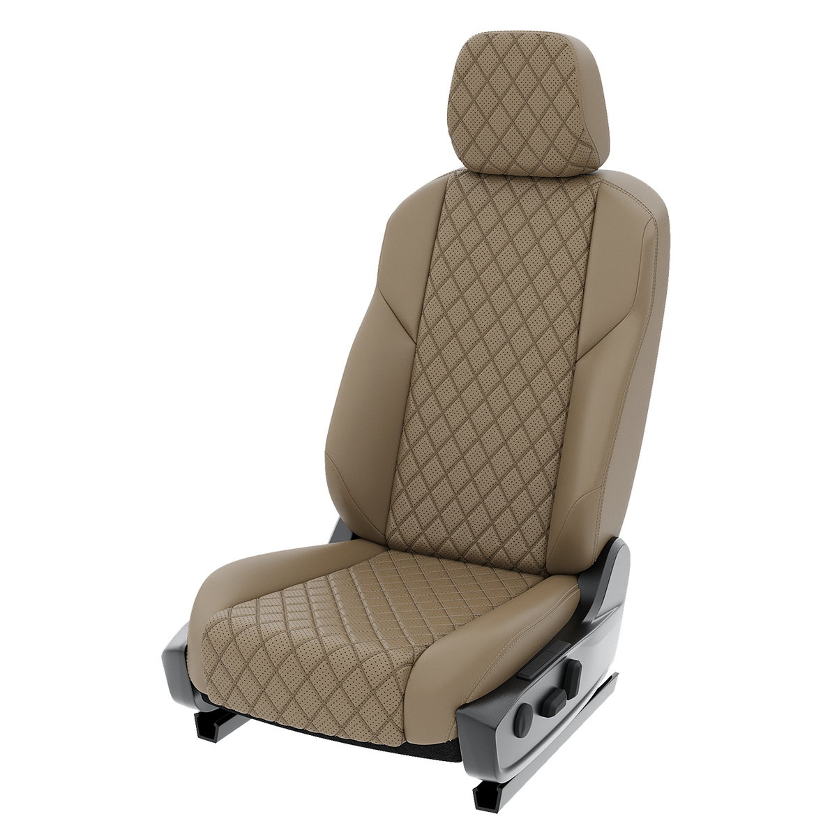 

Чехлы на сиденья Click Auto для УАЗ Патриот лимитед CA1514CF2S502 Экокожа ромб, Бежевый, CA1514