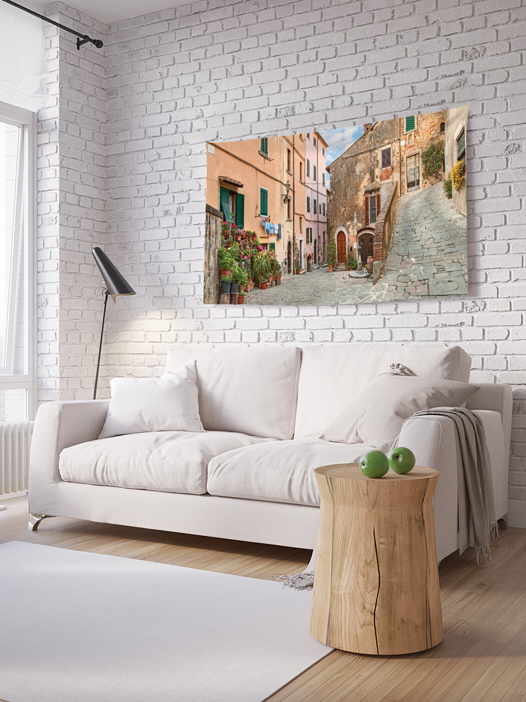 

Горизонтальное фотопанно JoyArty Булыжник на улице, из ткани, 150х200 см