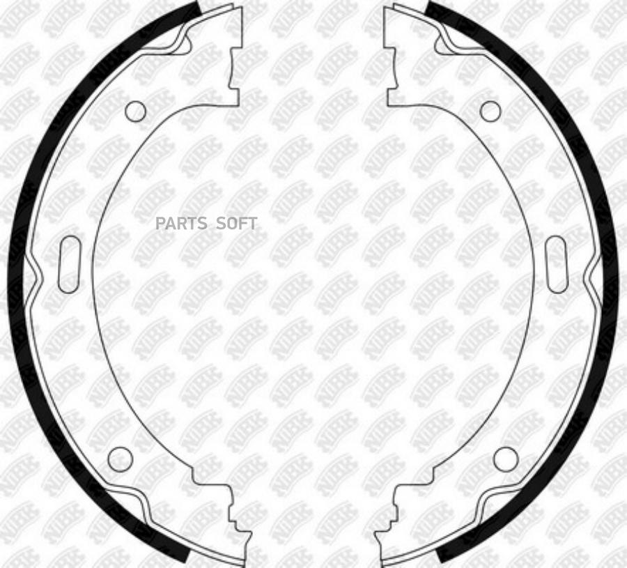 

Тормозные колодки NiBK FN0639