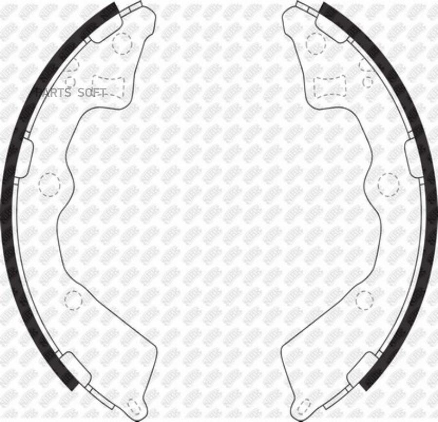 

Тормозные колодки NiBK FN0618