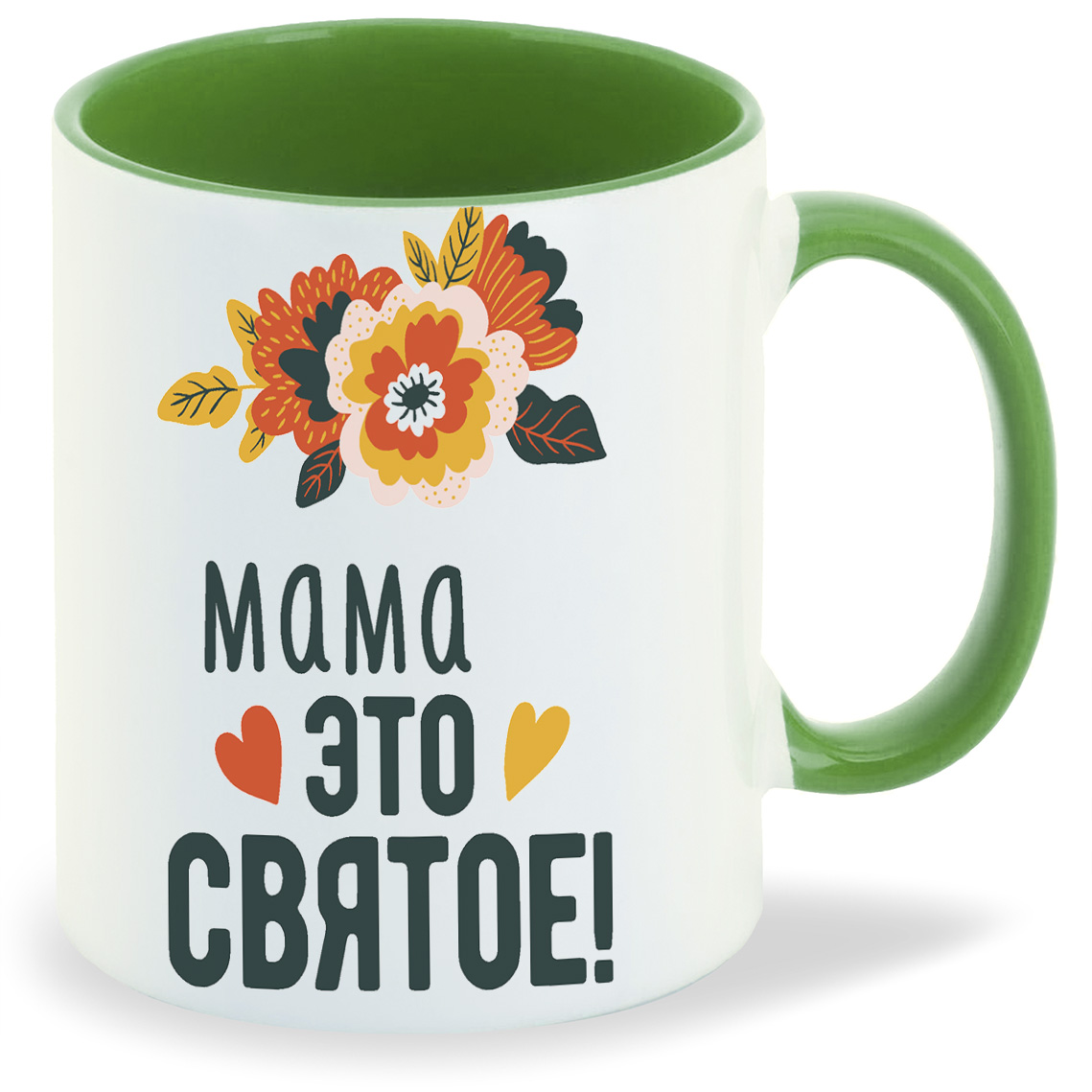 

Кружка CoolPodarok Мама это святое, Мама это святое