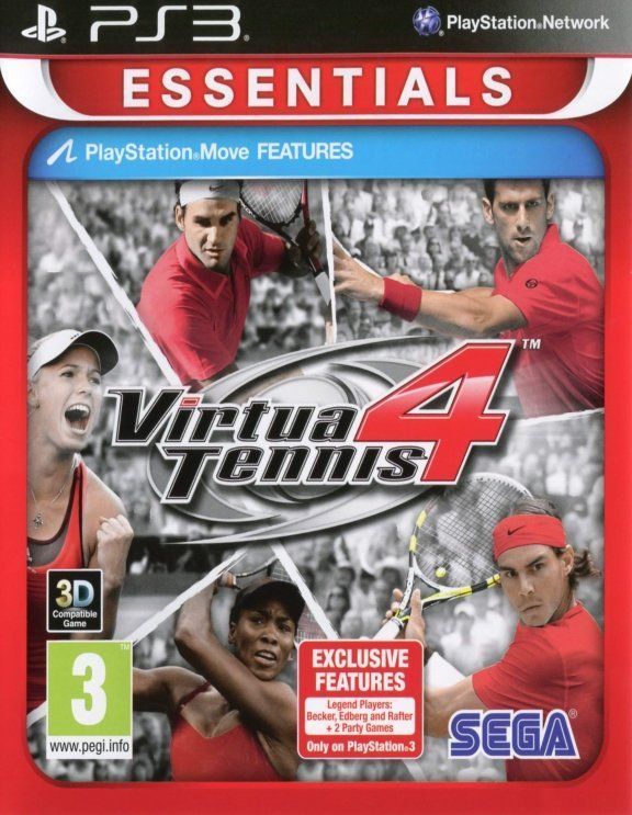 фото Игра virtua tennis 4 для playstation move (ps3) sega