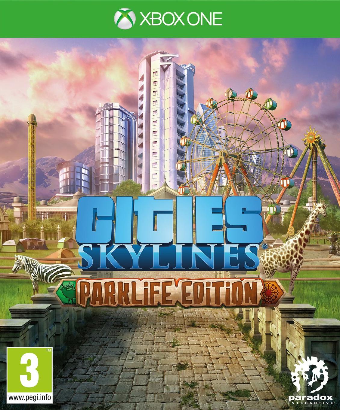 Игра Cities Skylines - Parklife Edition Русская Версия для Microsoft Xbox One