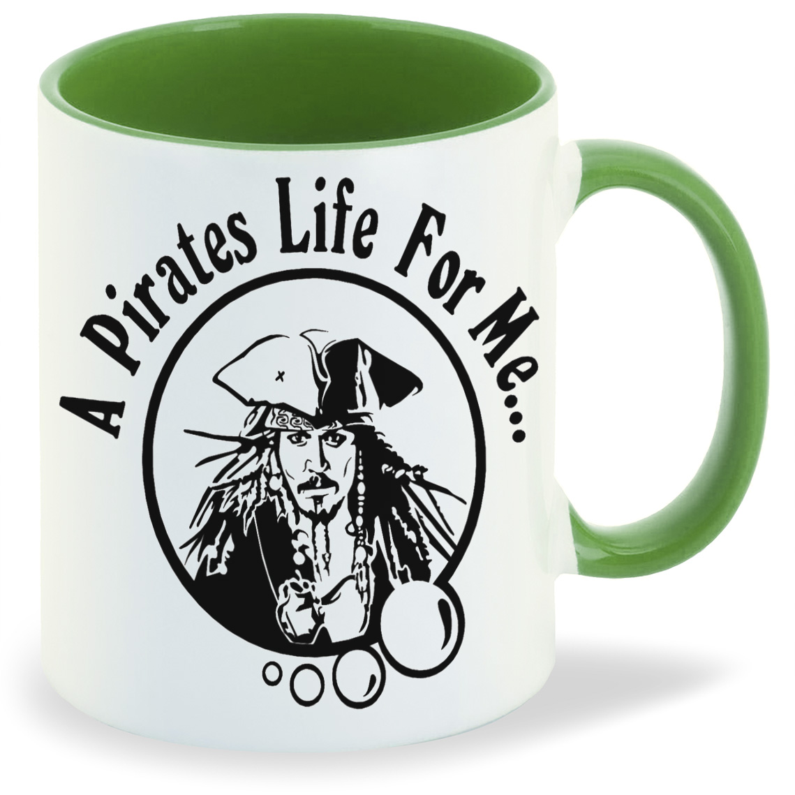 

Кружка CoolPodarok A pirates life for me Джек воробей, A pirates life for me Джек воробей