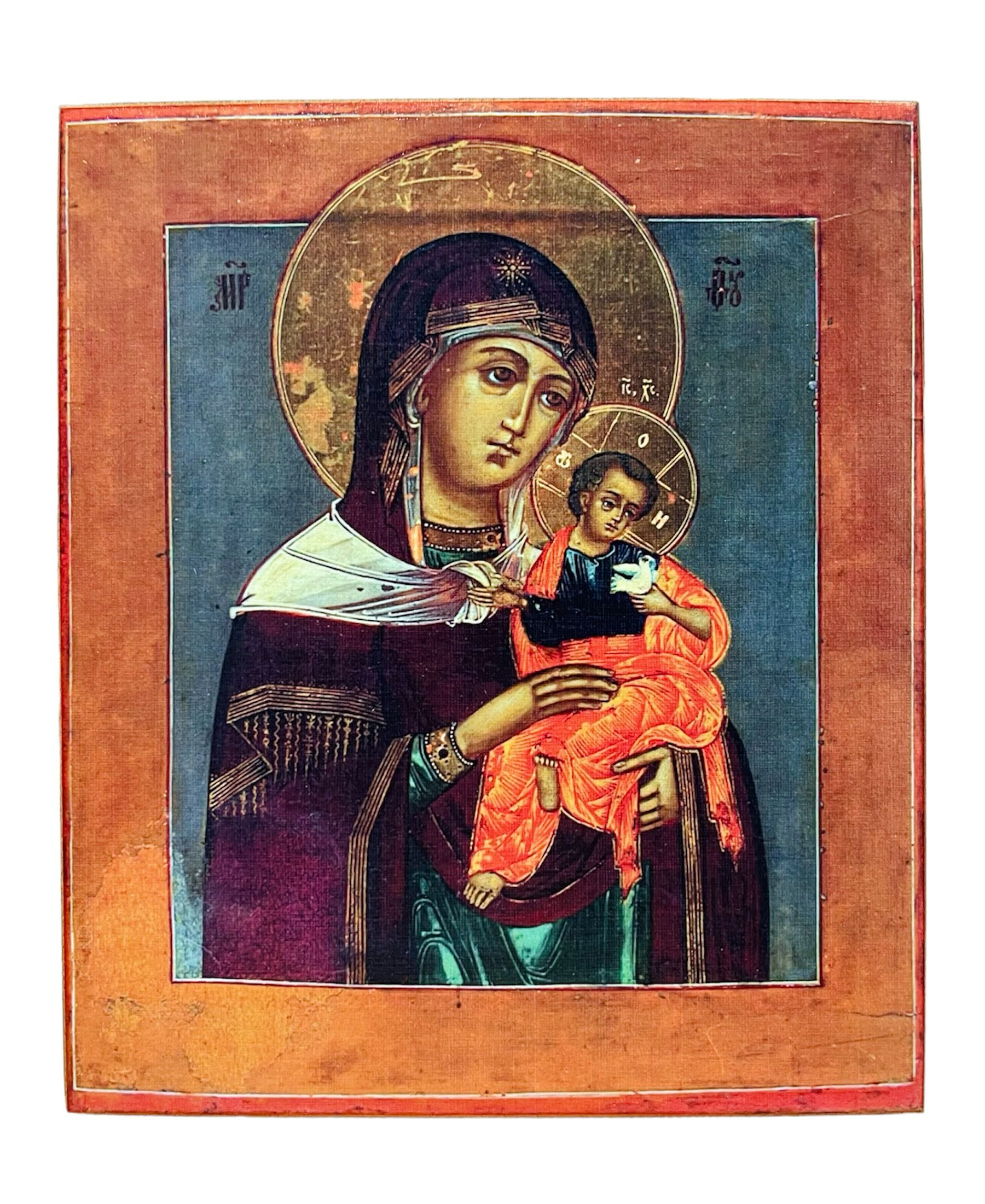 

Икона Коневская (Голубицкая), под старину, 15х17 см