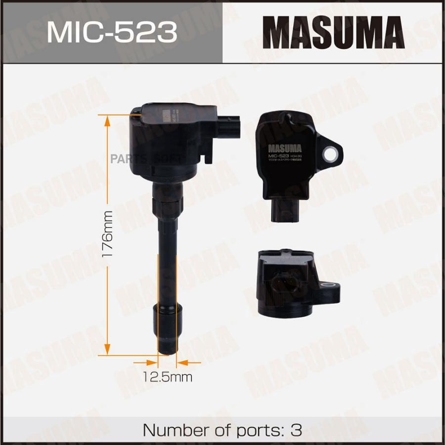 

Катушка зажигания MASUMA, FIT, CR-V / L13B, L15B