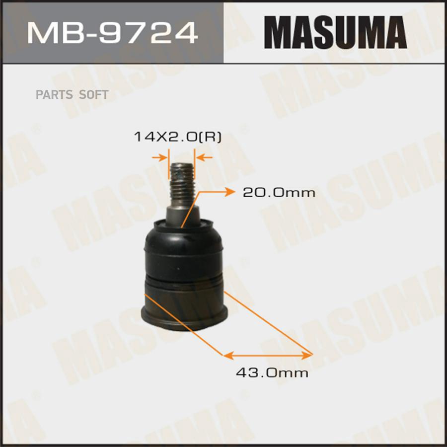 

Шаровая Опора Honda Accord (Cr) 2012-2015 Masuma Арт. Mb9724