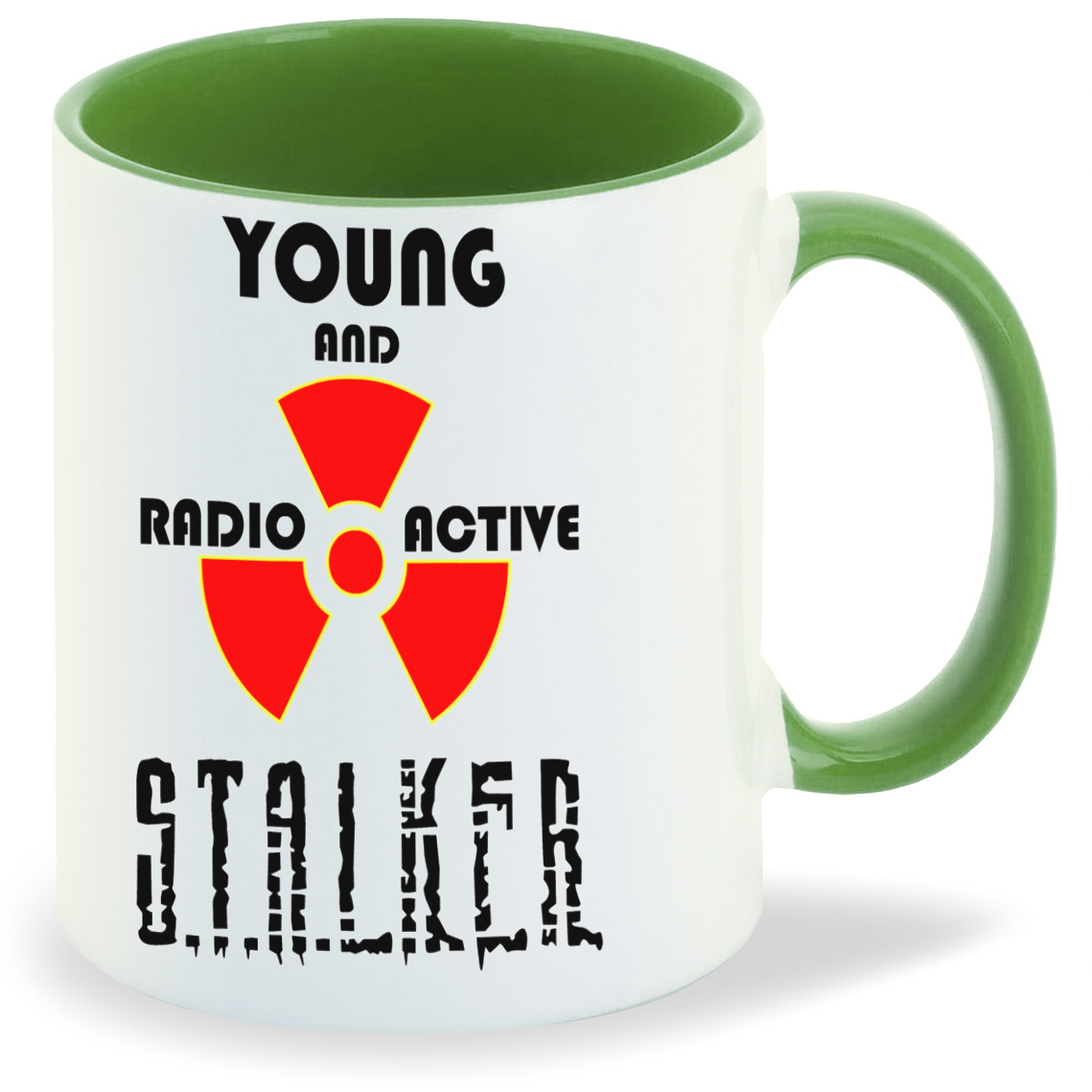 

Кружка CoolPodarok Young and radio active stalker, Young and radio active stalker