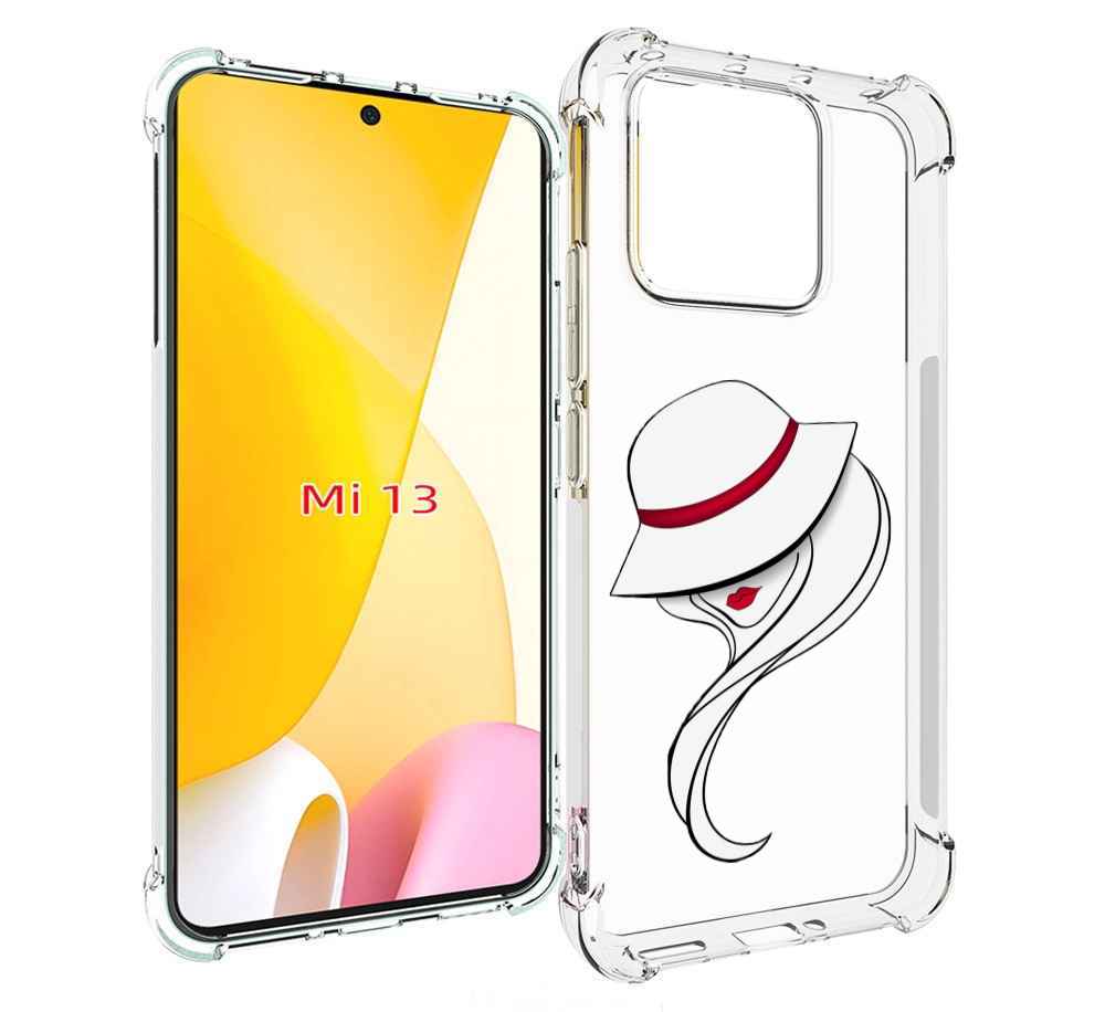

Чехол MyPads Лого женский для Xiaomi 13, Прозрачный, Tocco