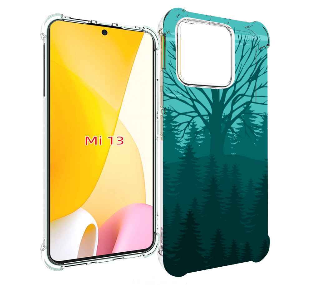 

Чехол MyPads Лес для Xiaomi 13, Прозрачный, Tocco