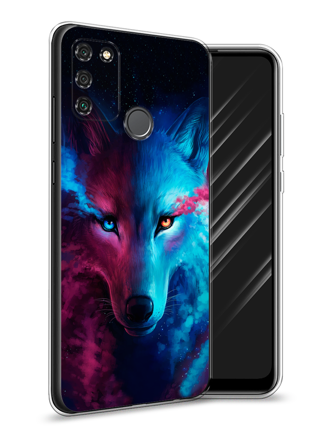 

Чехол Awog на Honor 9A "Волшебный волк", Черный;серый, 612350-1