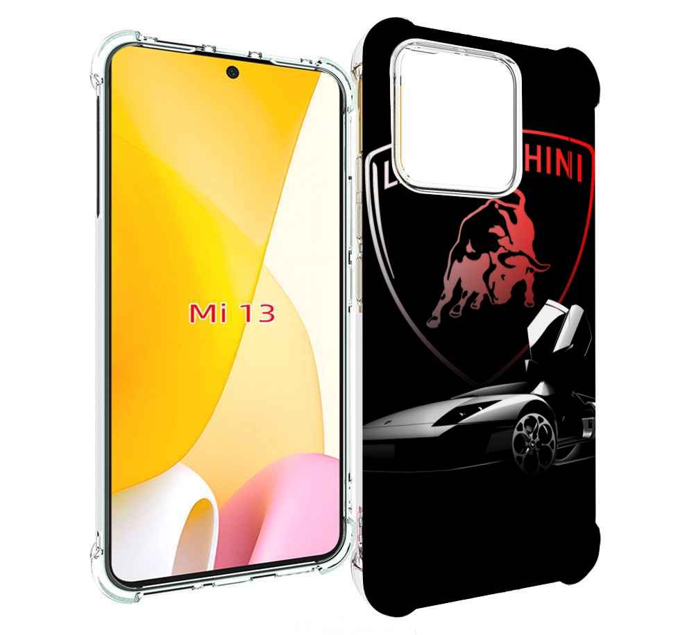 

Чехол MyPads Ламборгини-black мужской для Xiaomi 13, Прозрачный, Tocco