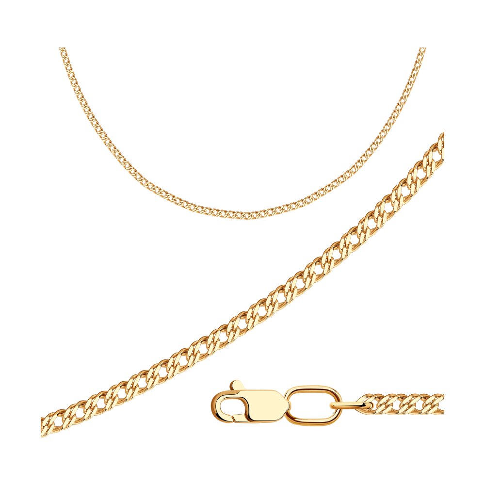 

Цепочка из серебра 45 см SOKOLOV 988040402, 988040402