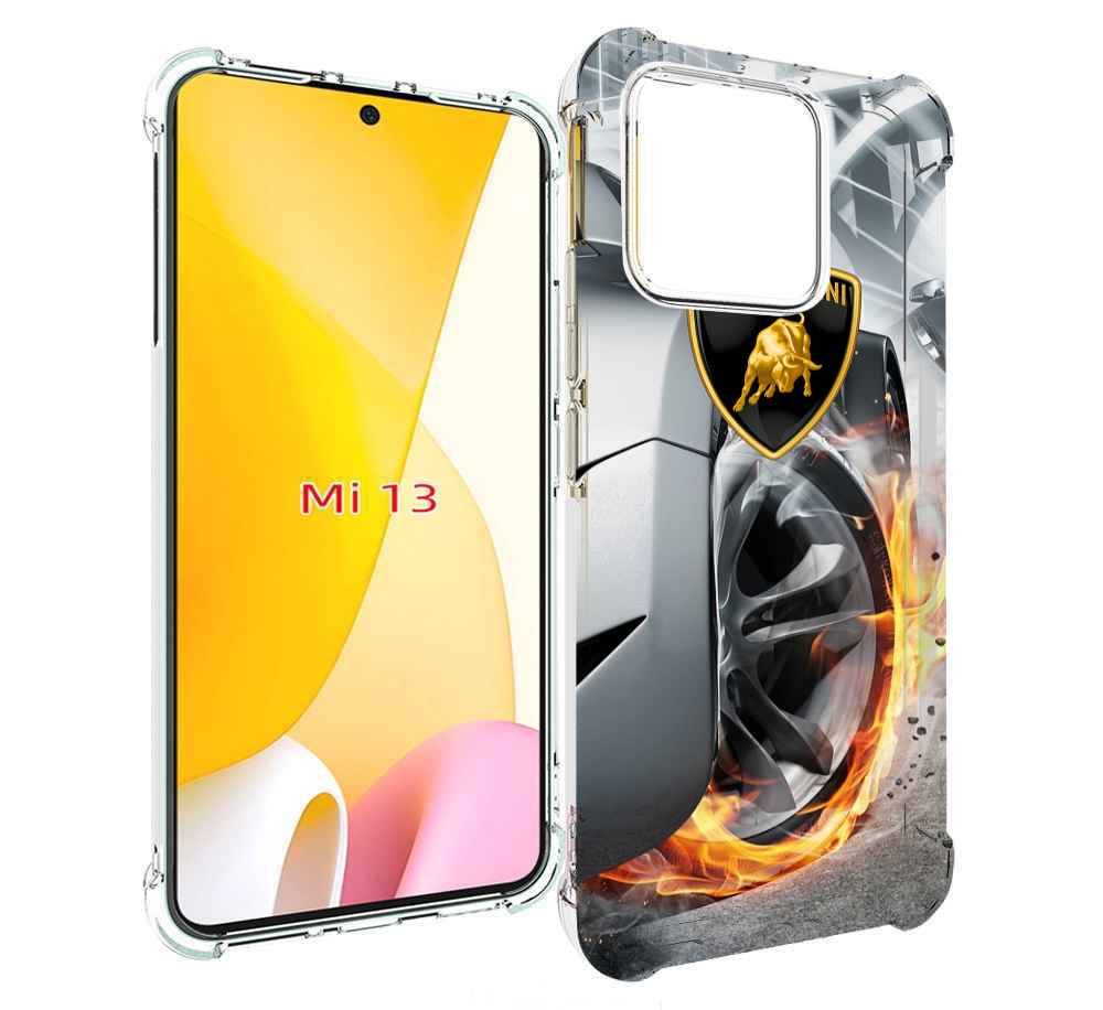

Чехол MyPads Ламборгини мужской для Xiaomi 13, Прозрачный, Tocco