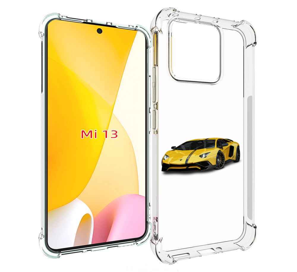 

Чехол MyPads Ламбо мужской для Xiaomi 13, Прозрачный, Tocco