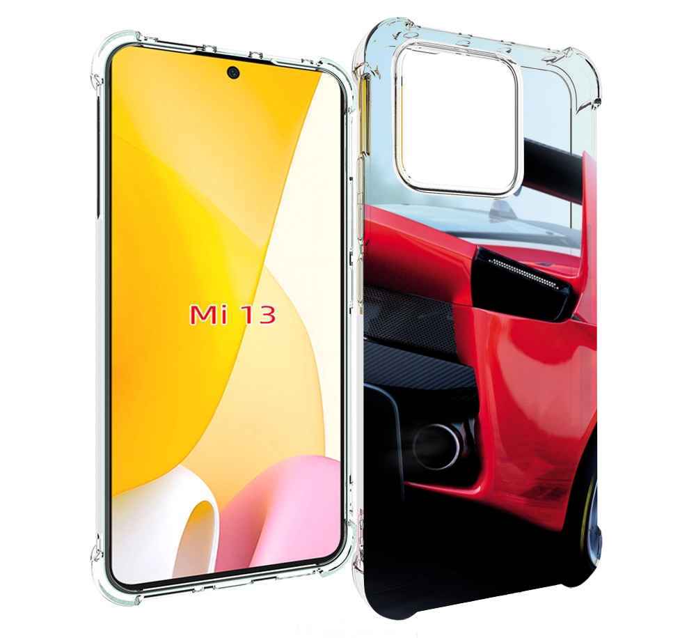 

Чехол MyPads Крыло-машины мужской для Xiaomi 13, Прозрачный, Tocco