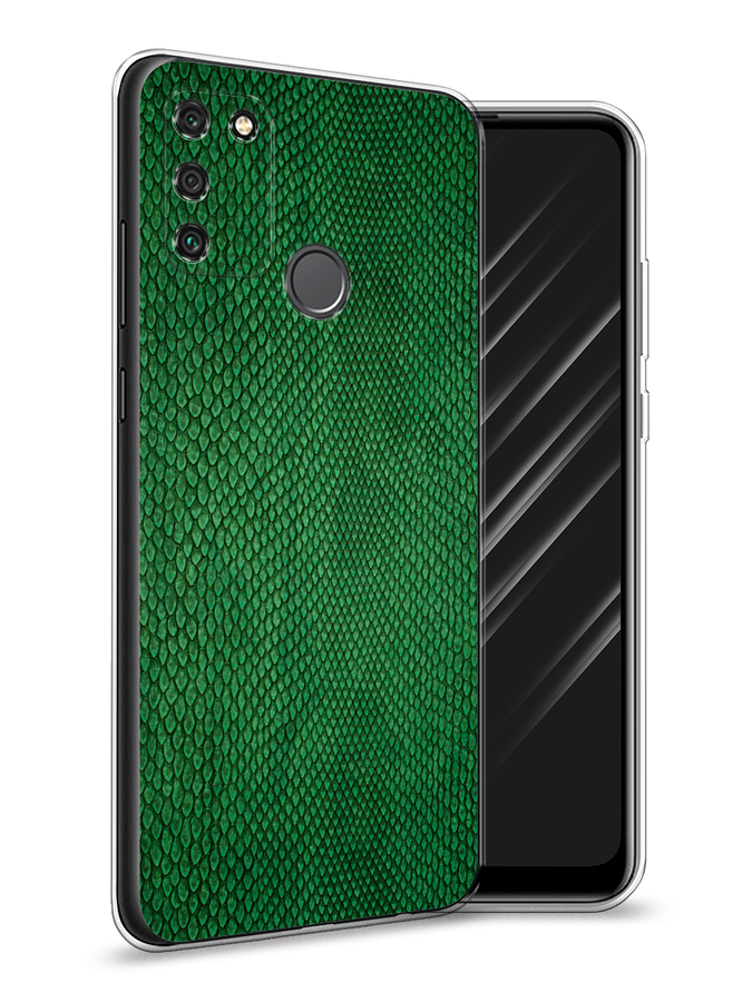 

Чехол Awog на Honor 9A "Изумрудная змея", Черный;зеленый;коричневый, 612350-3