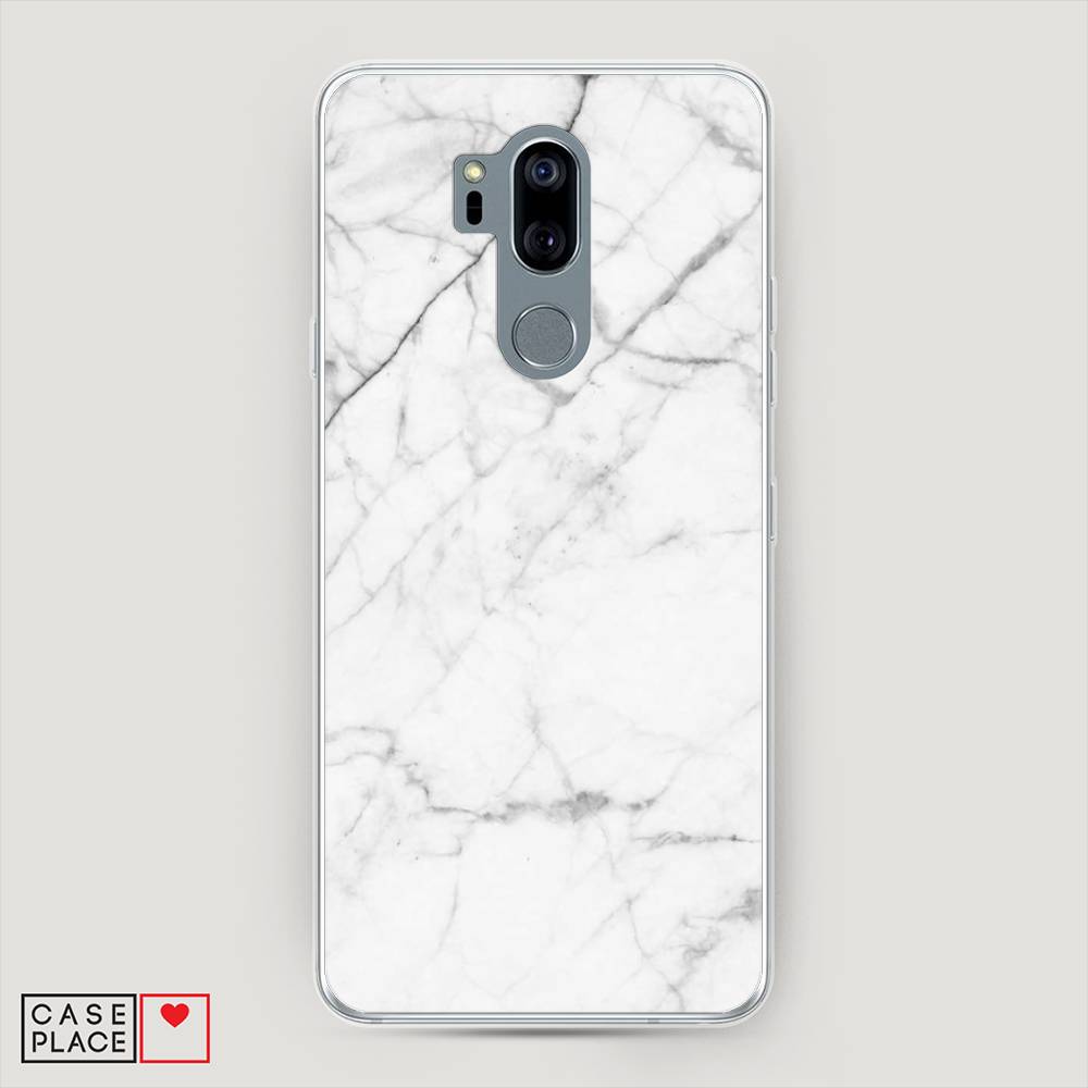 фото Чехол awog "светлый мрамор" для lg g7 thinq