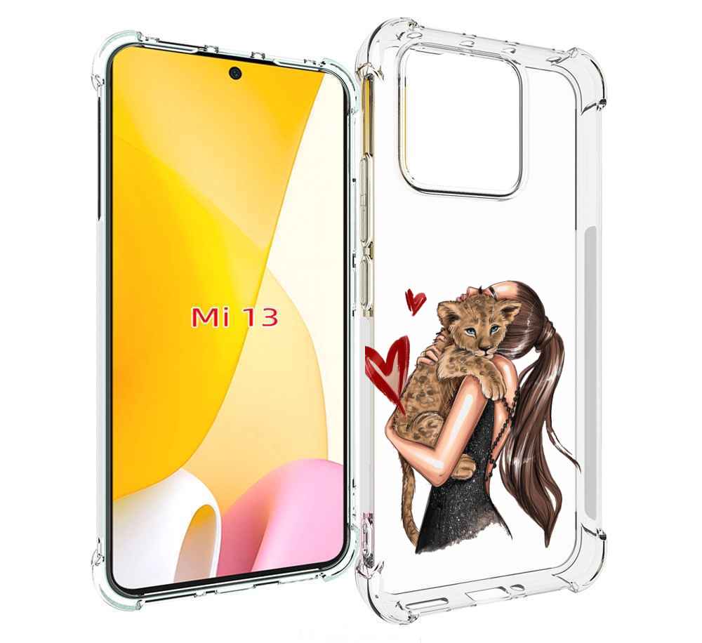 

Чехол MyPads Кошачья-любовь для Xiaomi 13, Прозрачный, Tocco
