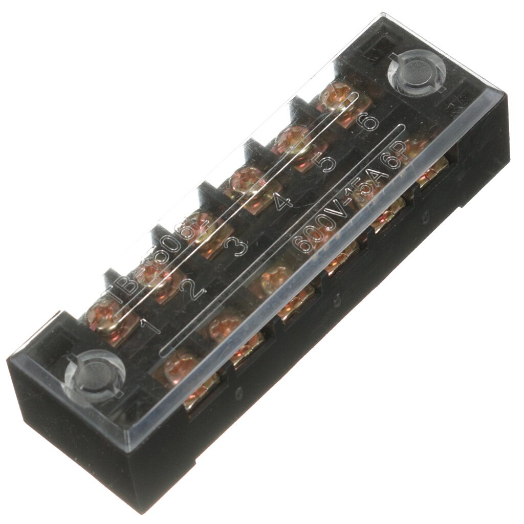 

Блок зажимов ТВ-1506, TDM Electric, SQ0531-0004, Черный