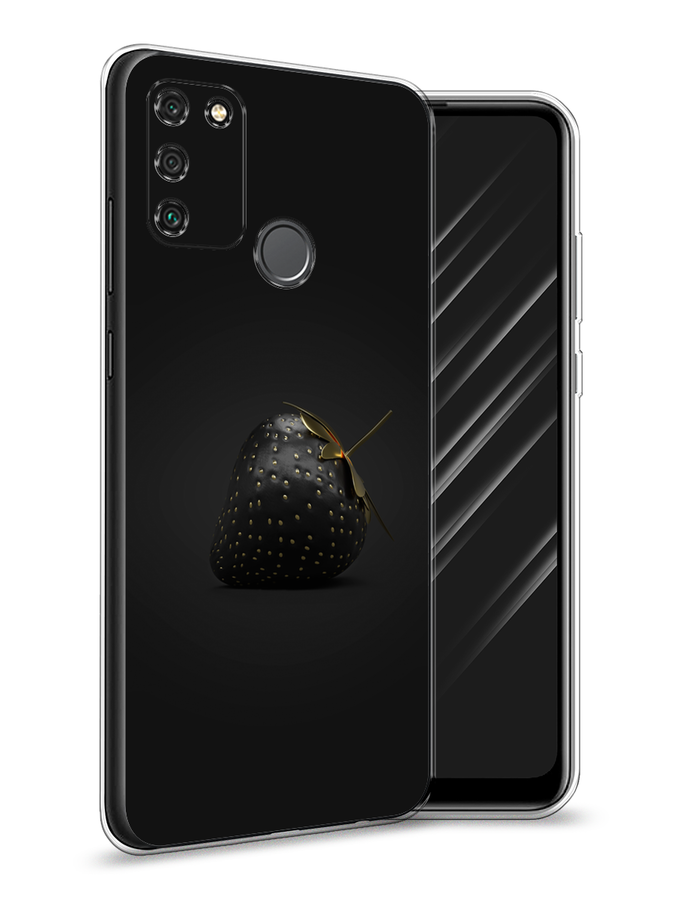 

Чехол Awog на Honor 9A "Черная клубника", Золотистый;черный;серый, 612350-10