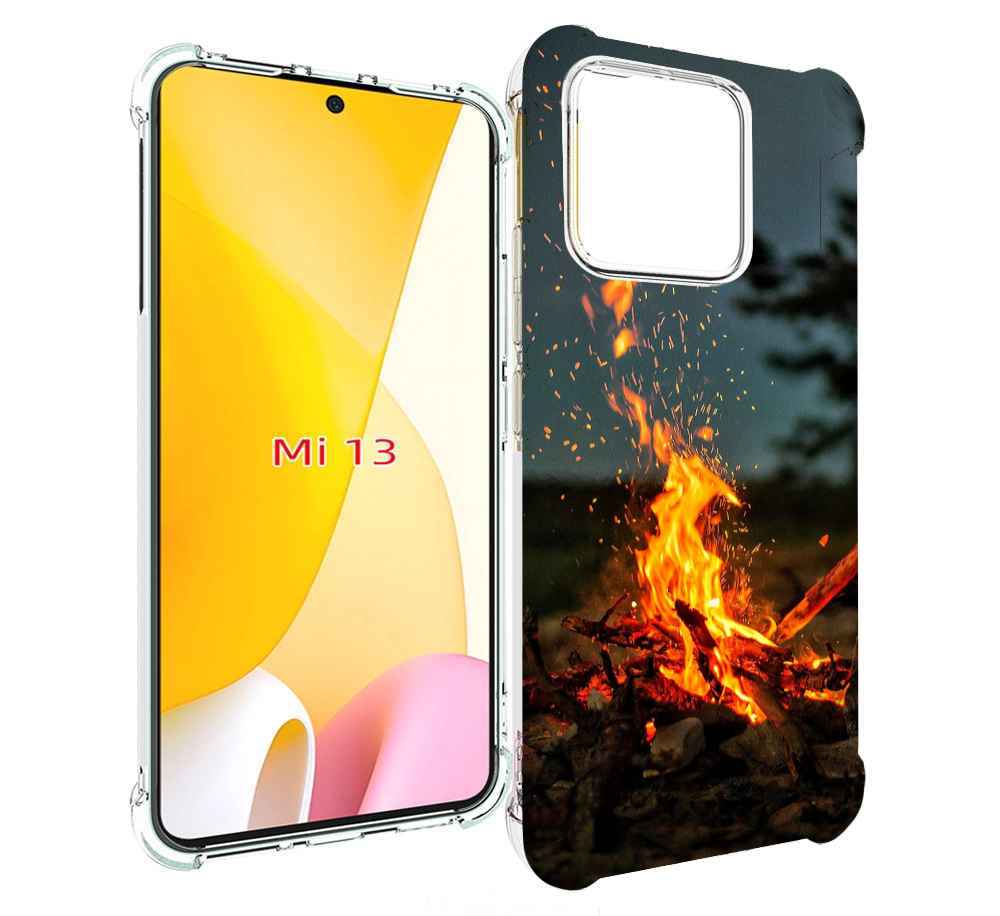 

Чехол MyPads Костер-ночное-небо для Xiaomi 13, Прозрачный, Tocco