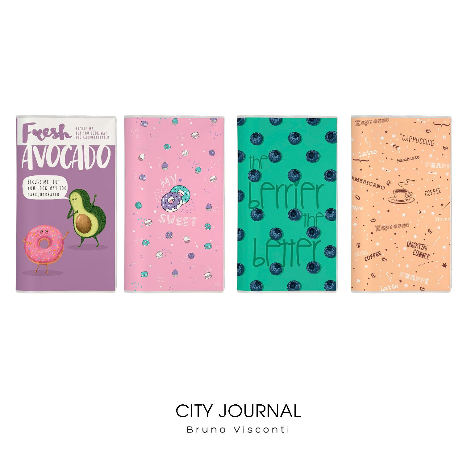 

Блокнот Bruno Visconti 64л А6 City Journals, 1789736