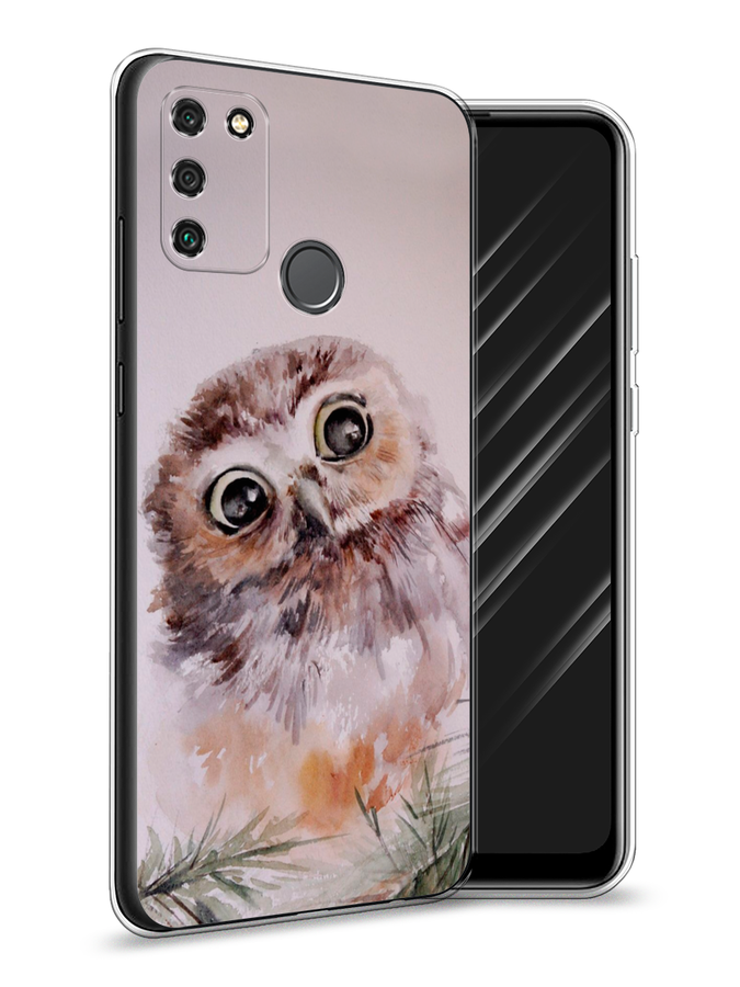 

Чехол Awog на Honor 9A "Сова на розовом", Розовый;коричневый, 612350-1