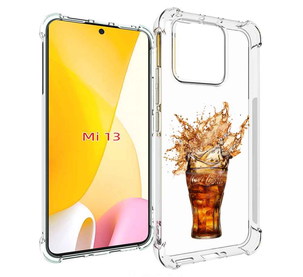 

Чехол MyPads Кола-в-стакане для Xiaomi 13, Прозрачный, Tocco