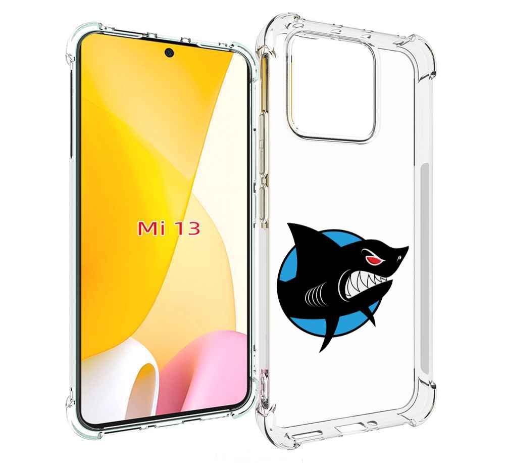 

Чехол MyPads Злая-акула для Xiaomi 13, Прозрачный, Tocco