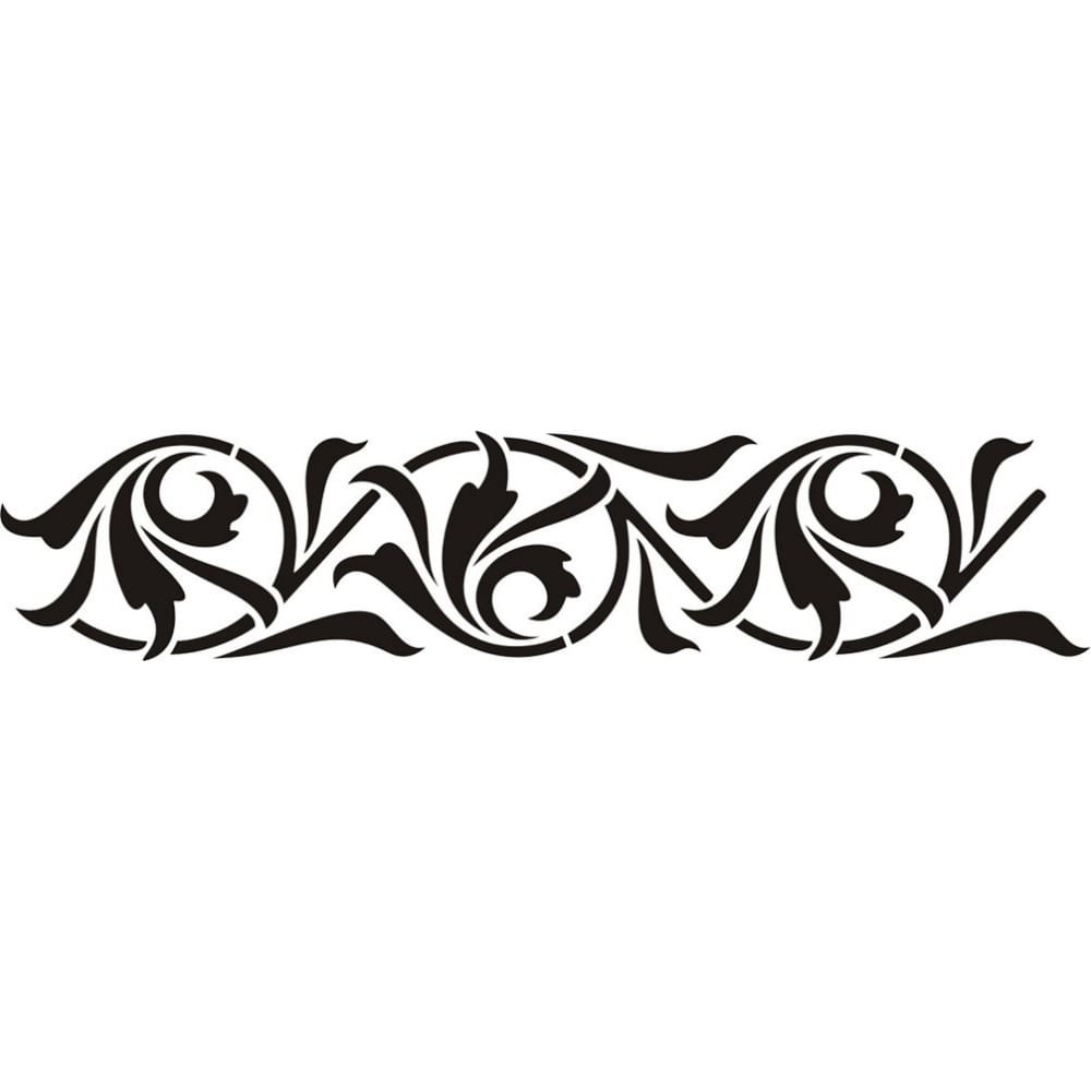 

Виниловый трафарет STMDECOR Морозный узор
