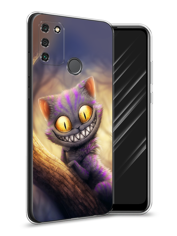 

Чехол Awog на Honor 9A "Cheshire Cat", Фиолетовый;желтый, 612350-1
