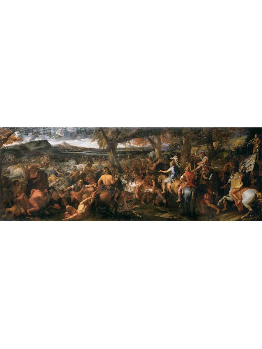 

Постер DRABS A2 Лебрен Шарль Alexander and Porus