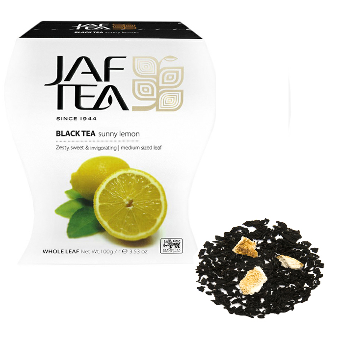 

Чай черный Jaf Tea Солнечный лимон листовой 100 г