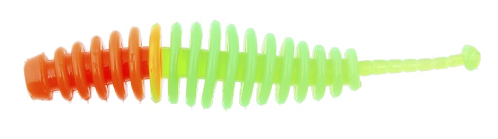 

Слаги съедобные искусственные LJ Pro Series TRICK WORM 2,5in (06.35)/T94 7шт., Зеленый;оранжевый, Trick Worm