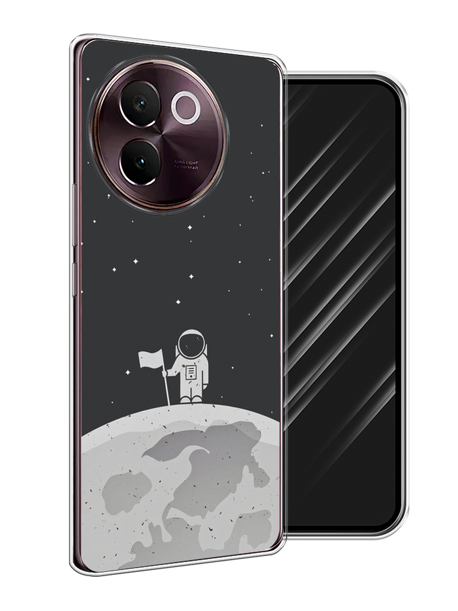 

Чехол Awog на Vivo V30e "Первый на Луне", Черный, 2610550-1