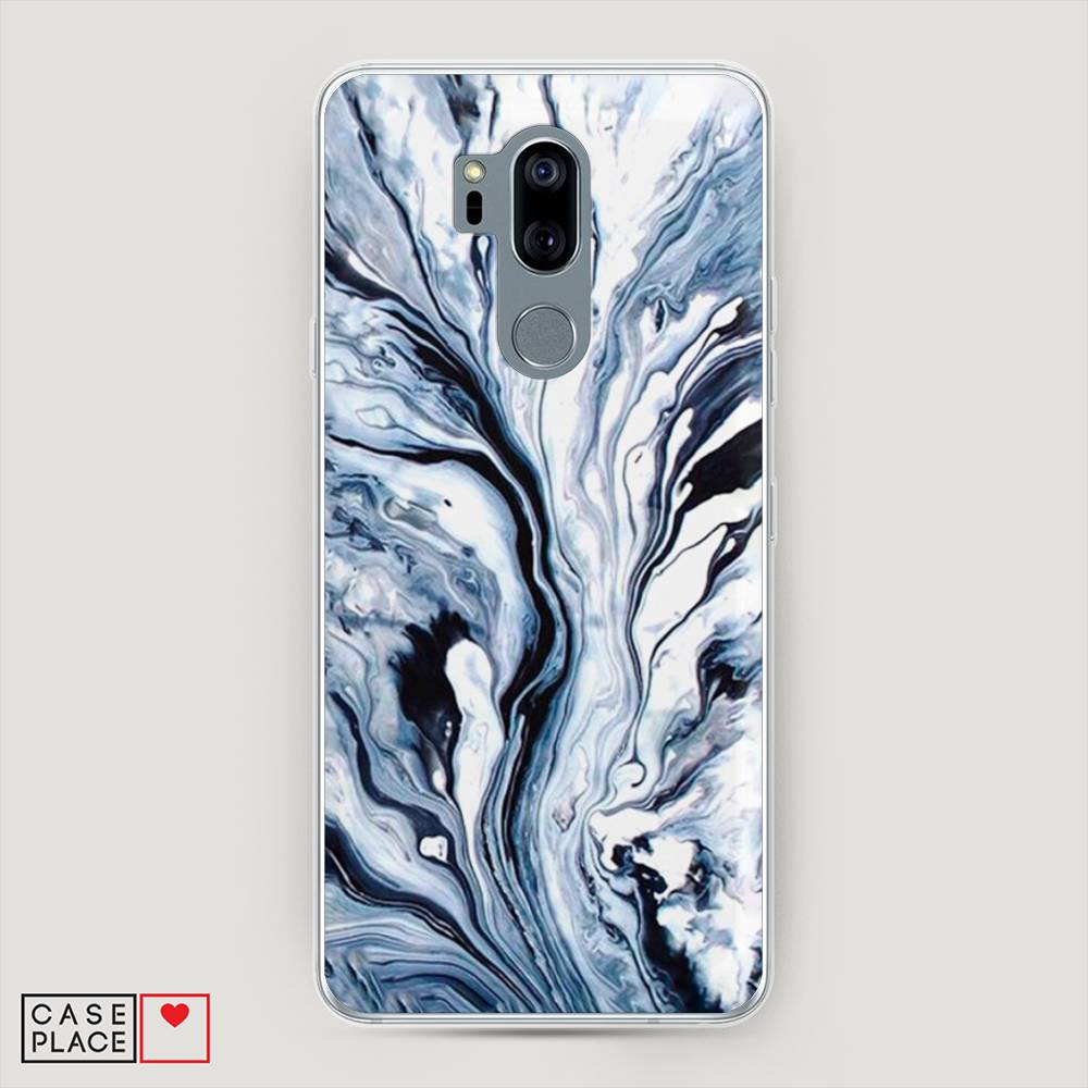

Чехол Awog "Голубой минерал мрамор" для LG G7 ThinQ, 83450-3