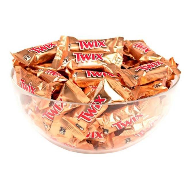 Батончики Twix Minis с печеньем и карамелью в шоколадной глазури