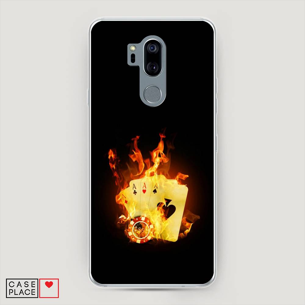 

Чехол Awog "Горящие карты" для LG G7 ThinQ, 83450-9