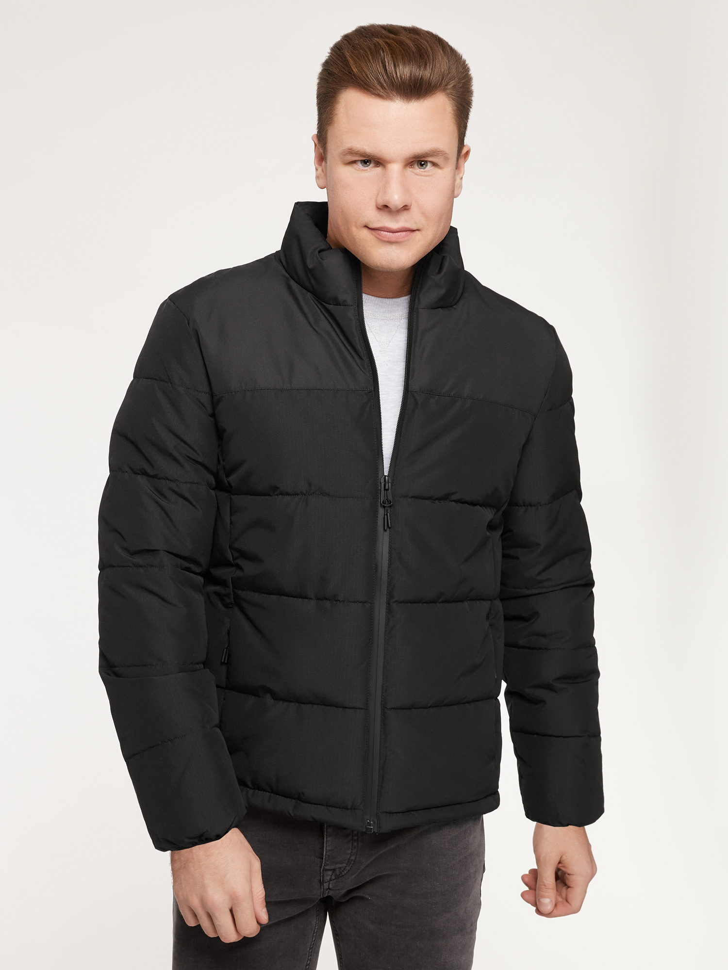 Куртка мужская oodji 1L121005M-1 черная L