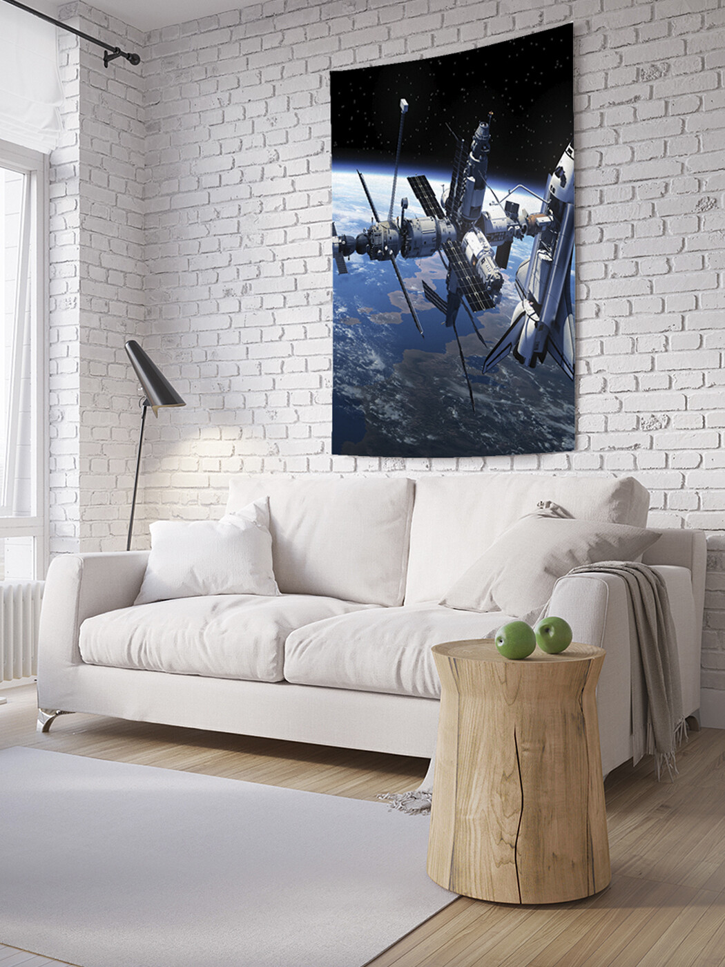 

Вертикальное фотопанно JoyArty Современный спутник, из ткани, 100х150 см