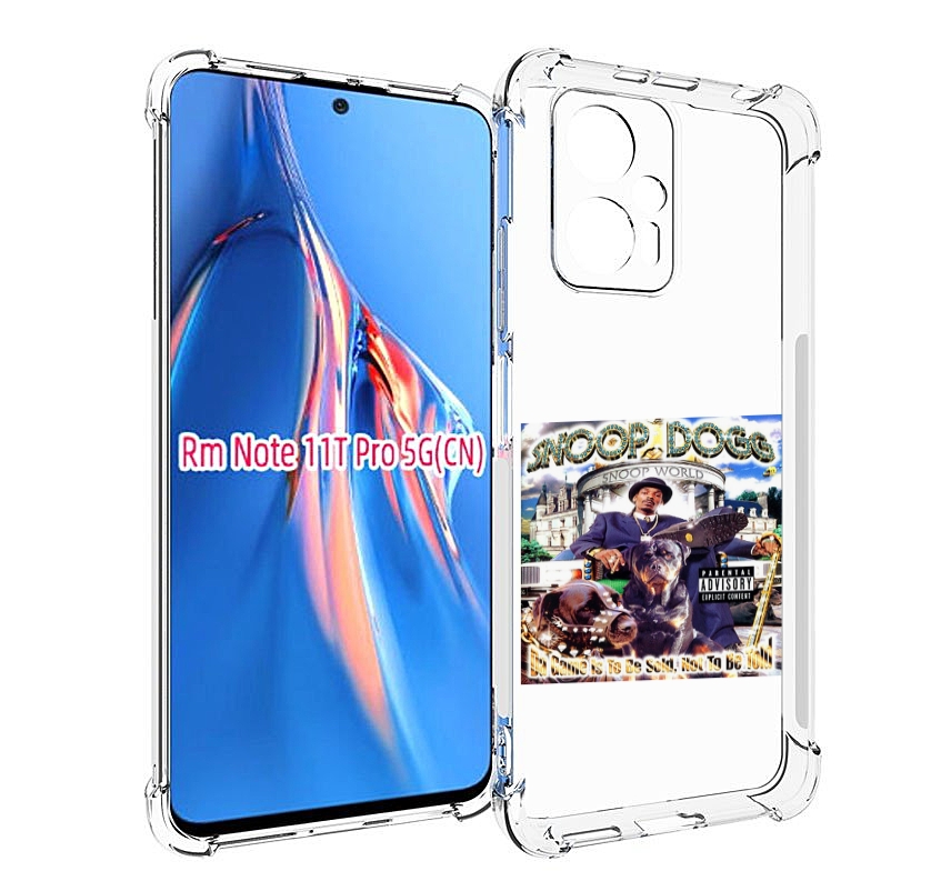 

Чехол MyPads Snoop Dogg DA GAME IS TO BE SOLD, NOT TO BE TOLD для Xiaomi Redmi Note 11T..., Прозрачный, Tocco