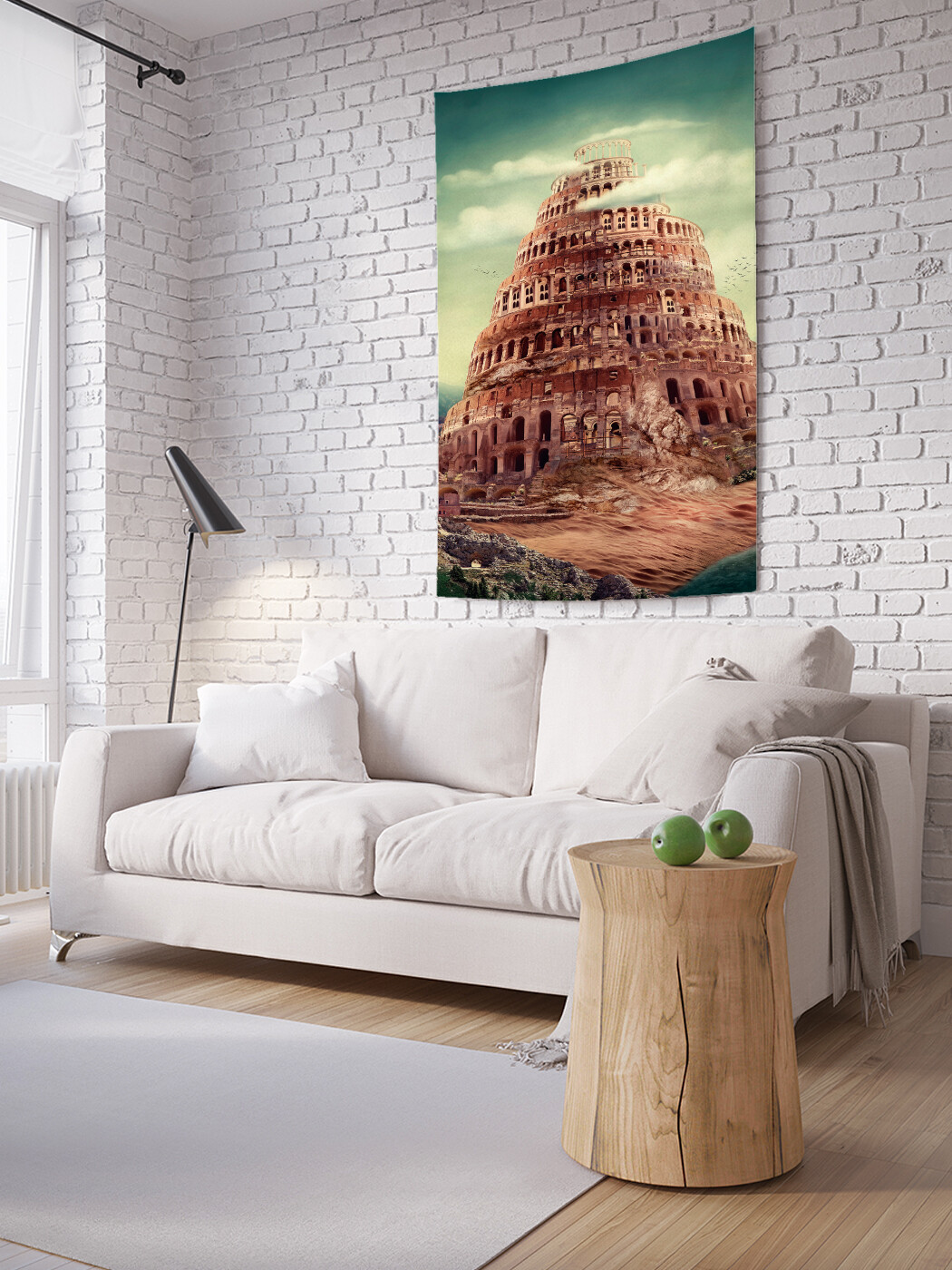 

Вертикальное фотопанно JoyArty Древняя архитектура, из ткани, 150х200 см